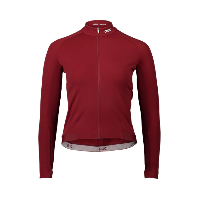 MAGLIA CICLISMO POC W'S AMBIENT THERMAL JERSEY 53296 GARNET RED Media.png